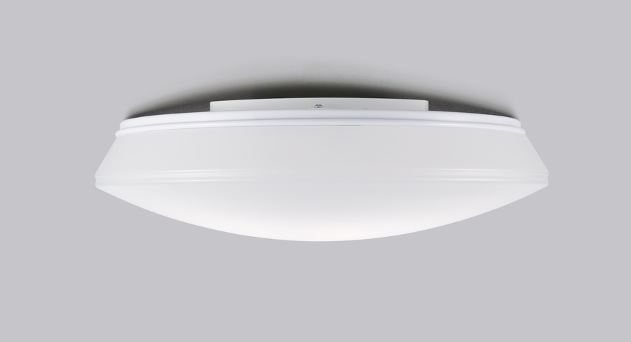 調光・調色タイプ / 小形シーリング・プレーン / きれいに光る本体デザイン側面非点灯