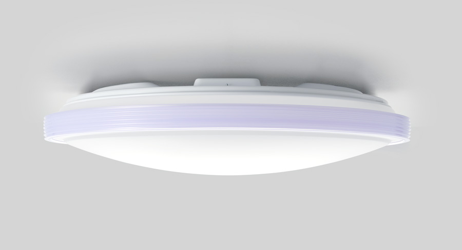 調光・調色タイプ / ワイドトリム・プレーン / きれいに光る本体デザイン側面非点灯