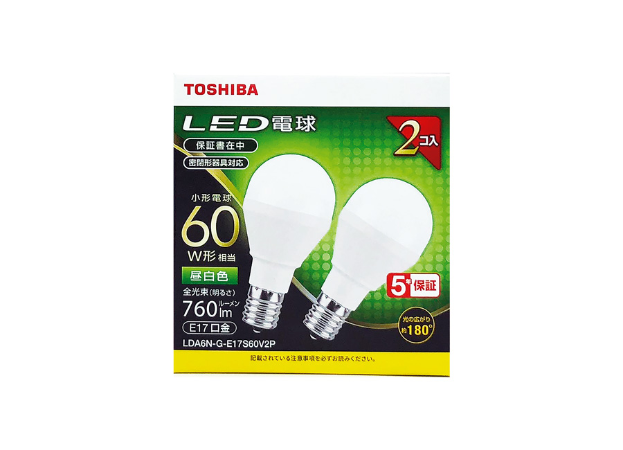 LDA6N-G-E17S60V2P（正面）