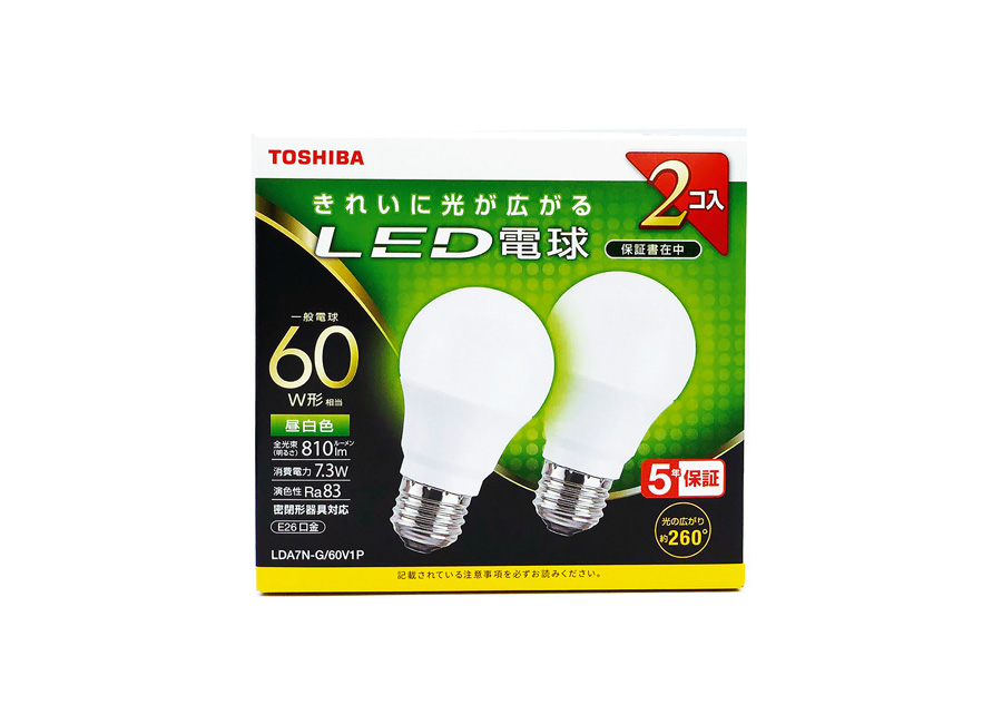 LDA7N-G/60V1P（正面）