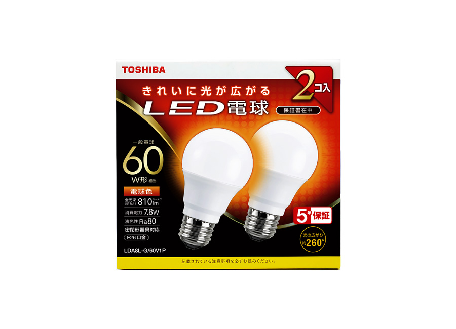 LDA8L-G/60V1P（正面）